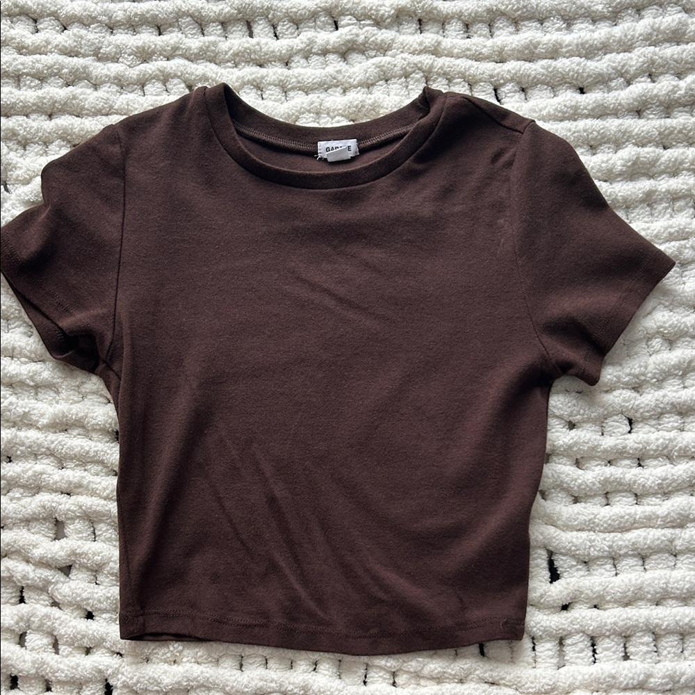 Garage Brown Short Sleeve Tee